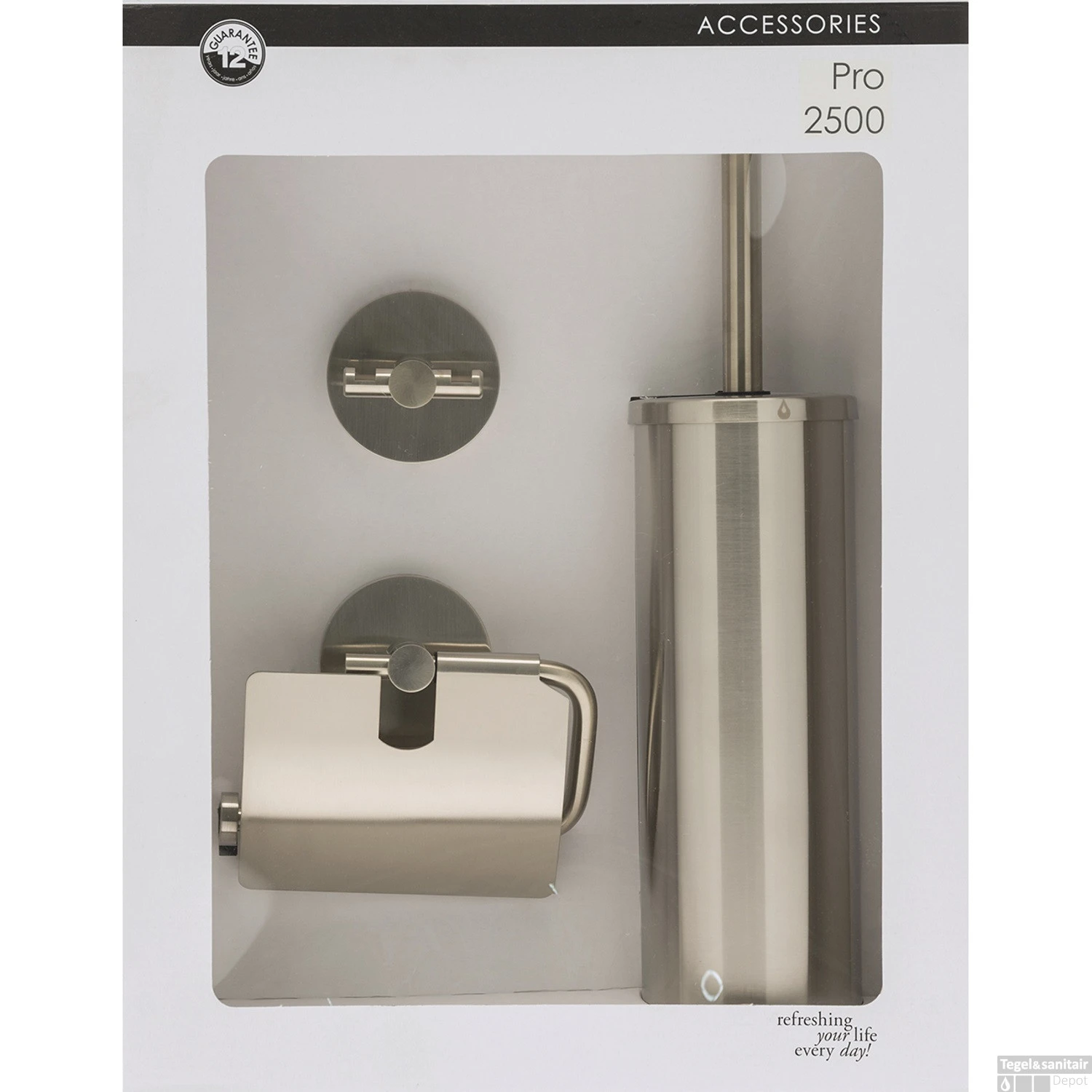 Toiletset Haceka Aqualux PRO2500 RVS Look 6 Toiletset Haceka Aqualux PRO2500 RVS Look - Afbeelding 4