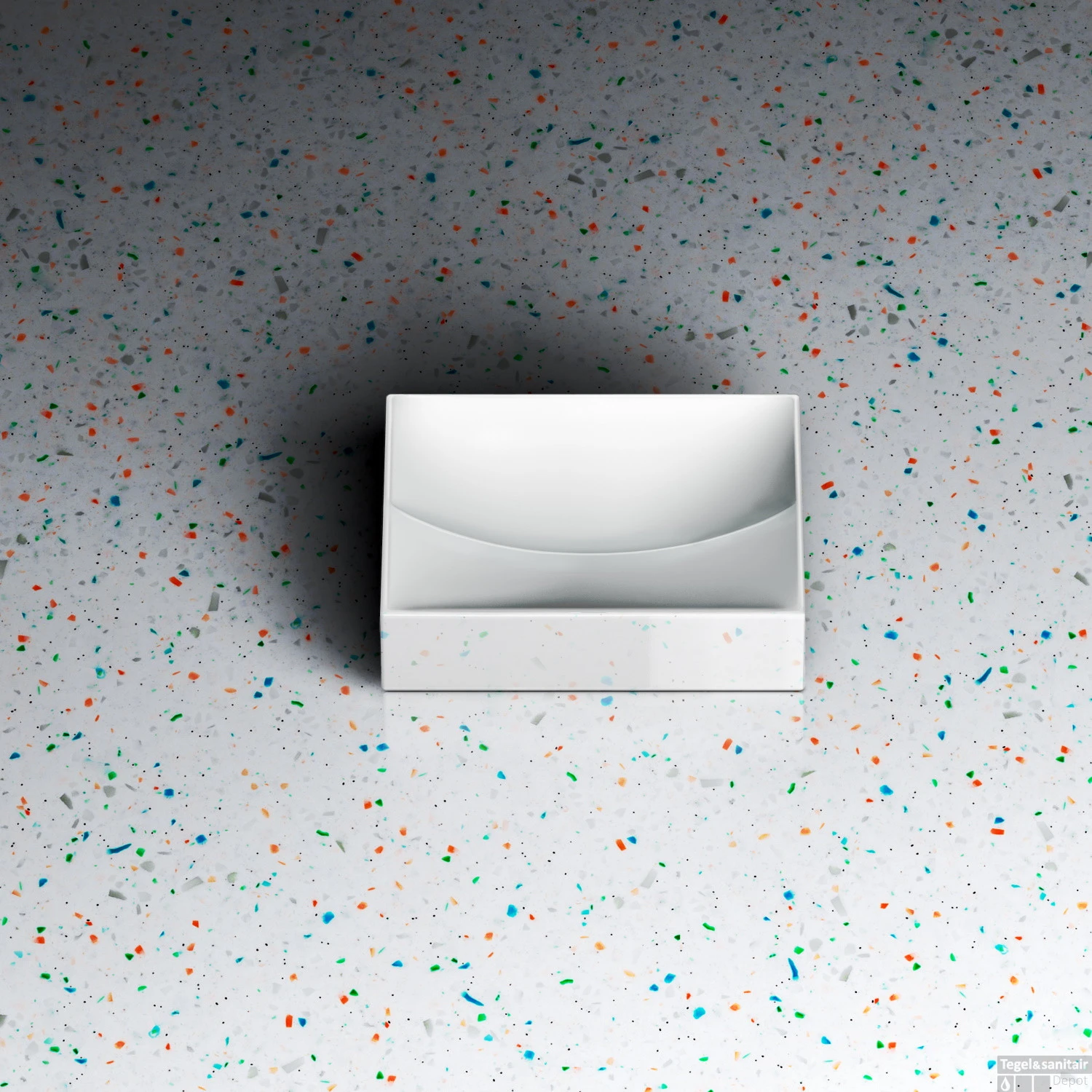 Clou Vale Fontein Zonder Kranenbank Met Geintergreerde Afvoer Glanzend Wit Keramiek 28 Cm 5 Clou Vale Fontein Zonder Kranenbank Met Geintergreerde Afvoer Glanzend Wit Keramiek 28 Cm - Afbeelding 3