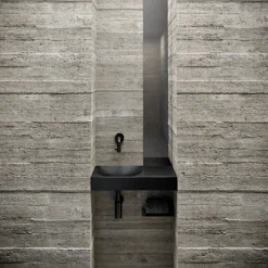 Clou Vale Fontein Met Voorbewerkt Kraangat Rechts Met Geïntegreerde Afvoer Glanzend Wit Keramiek 45 Cm -Goedkope Stijl Baden Winkel vale 45cm concrete 01b 1