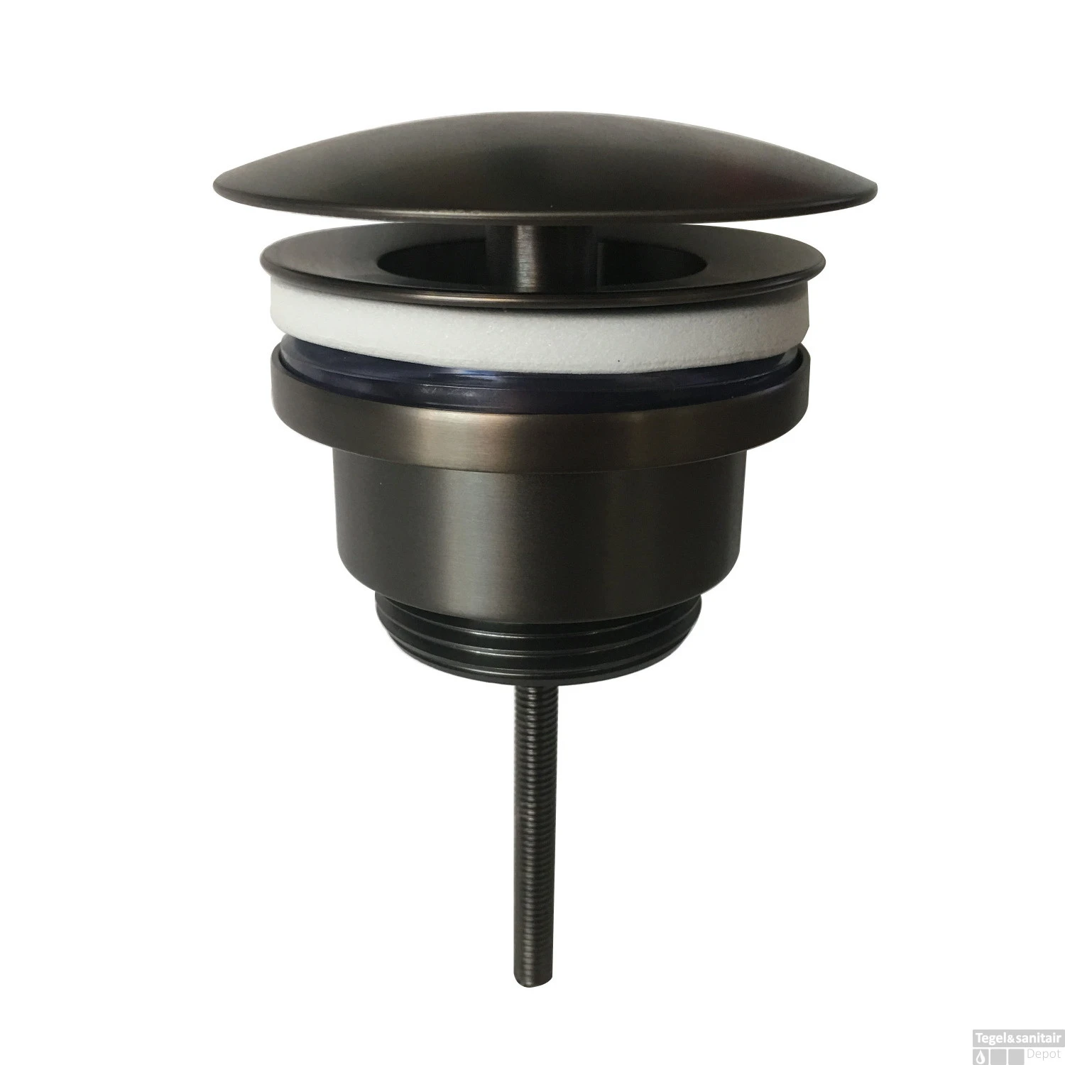 Vaste Waste Wiesbaden Niet Afsluitbaar 5/4" Gunmetal 3 Vaste Waste Wiesbaden Niet Afsluitbaar 5/4" Gunmetal