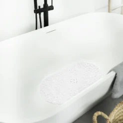 Veiligheidsmat Differnz Lapis PVC 70x35 Cm Wit 6 Veiligheidsmat Differnz Lapis PVC 70x35 Cm Wit -Goedkope Stijl Baden Winkel veiligheidsmat differnz lapis pvc 70x35 cm wit sfeer