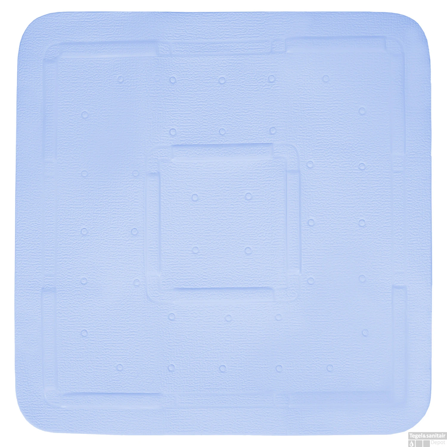 Veiligheidsmat Differnz Tutus PVC 55x55 Cm Blauw