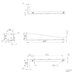Verborgen Beugels Voor Onderblad Chroom (2 Stuks) 7 Verborgen Beugels Voor Onderblad Chroom (2 Stuks) -Goedkope Stijl Baden Winkel verborgen beugels voor onderblad chroom tech