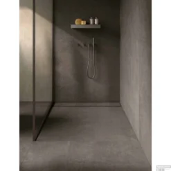 Vloer- En Wandtegel Kronos Terra Crea Pomice 60x60 Cm Gerectificeerd Antraciet (Doosinhoud: 1,08 M2) -Goedkope Stijl Baden Winkel vloer en wandtegel kronos terra crea pomice sfeer badkamer 3