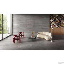 Vloer-en Wandtegel Vtwonen Raw 60x60 Cm Donkergrijs (Doosinhoud: 1,08 M2) -Goedkope Stijl Baden Winkel vloer en wandtegel vtwonen raw 60x60 cm donkergrijs sfeer