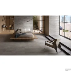 Vloer-en Wandtegel Vtwonen Raw 60x60 Cm Donkergrijs (Doosinhoud: 1,08 M2) -Goedkope Stijl Baden Winkel vloer en wandtegel vtwonen raw 60x60 cm donkergrijs sfeer2