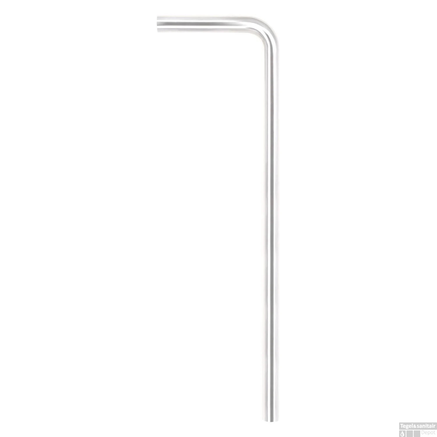 Vloerbuis Differnz 75x22 Cm Wit 4 Vloerbuis Differnz 75x22 Cm Wit - Afbeelding 2