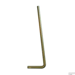 Vloerbuis Wiesbaden 75x22 Cm Geborsteld Messing Goud