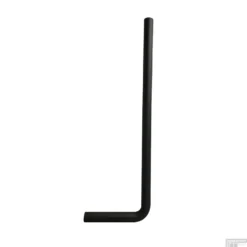 Vloerbuis Wiesbaden 75x22 Cm Mat Zwart