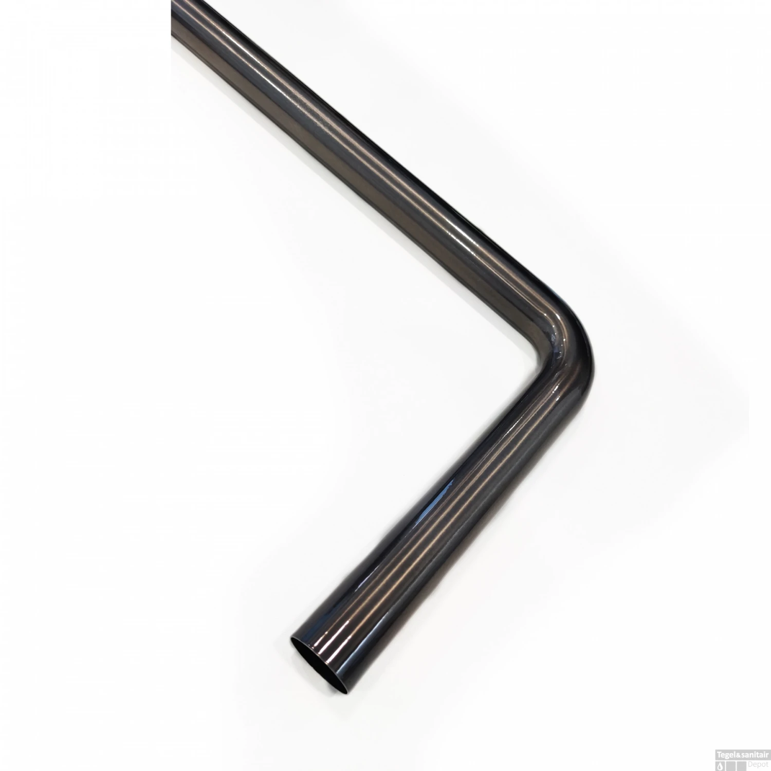 Vloerbuis BWS 75x22 Cm RVS Black Chrome 4 Vloerbuis BWS 75x22 Cm RVS Black Chrome - Afbeelding 3