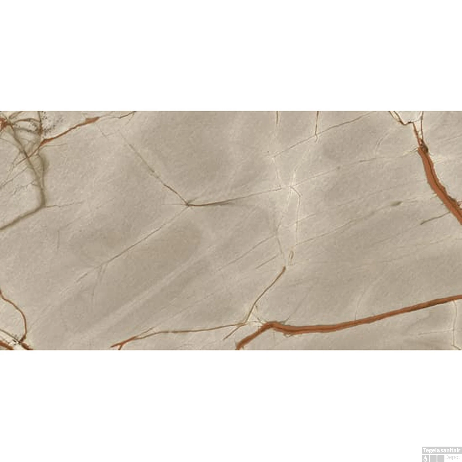 Vloertegel Douglas & Jones Magnum 60x120 Cm Marmerlook Gerectificeerd 6 Mm Gepolijst Rainforest (doosinhoud 2.16m2) - Afbeelding 3