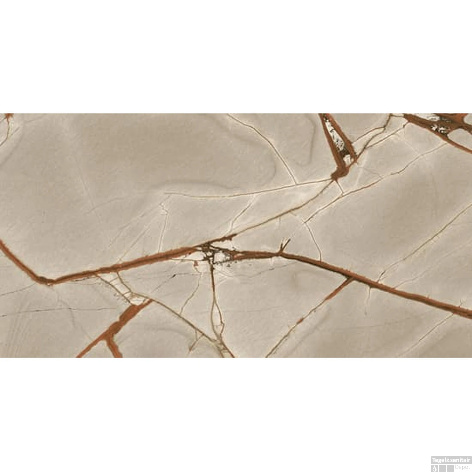 Vloertegel Douglas & Jones Magnum 60x120 Cm Marmerlook Gerectificeerd 6 Mm Gepolijst Rainforest (doosinhoud 2.16m2) - Afbeelding 2