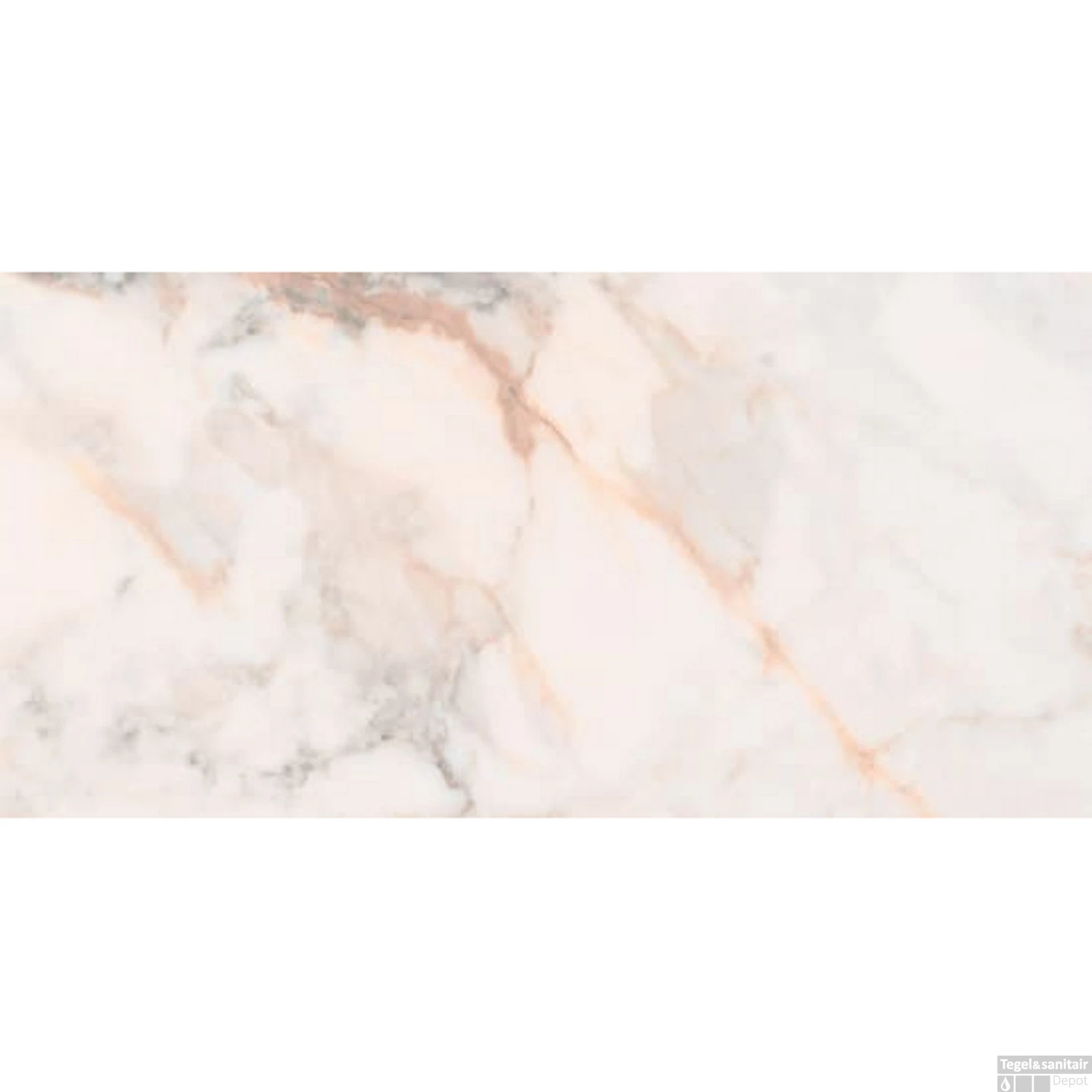 Vloertegel Douglas & Jones Marbles 30x60 Cm Mat Pisa Gold (Doosinhoud 1.08m2) - Afbeelding 2