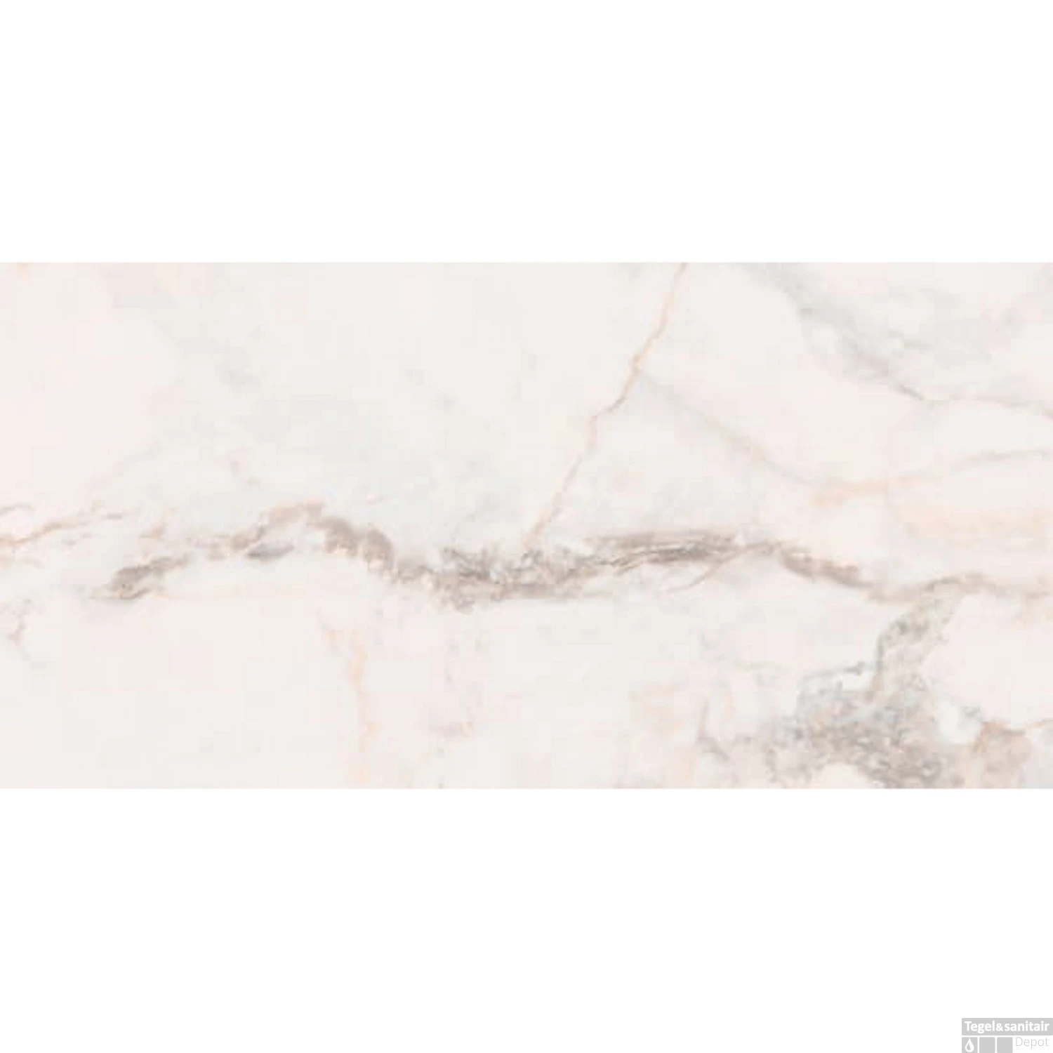 Vloertegel Douglas & Jones Marbles 30x60 Cm Mat Pisa Gold (Doosinhoud 1.08m2) - Afbeelding 3