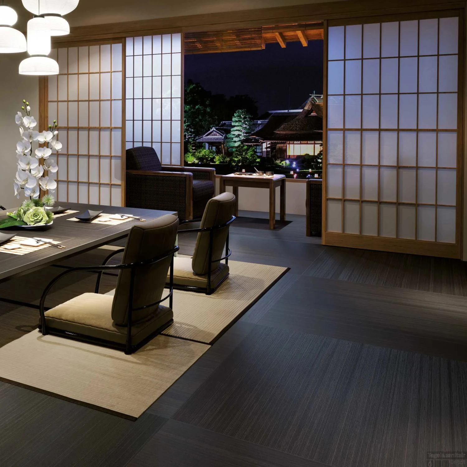 Vloertegel Douglas & Jones Textures Mat Wenge 60x60 Cm (Doosinhoud 1.08m2) - Afbeelding 2