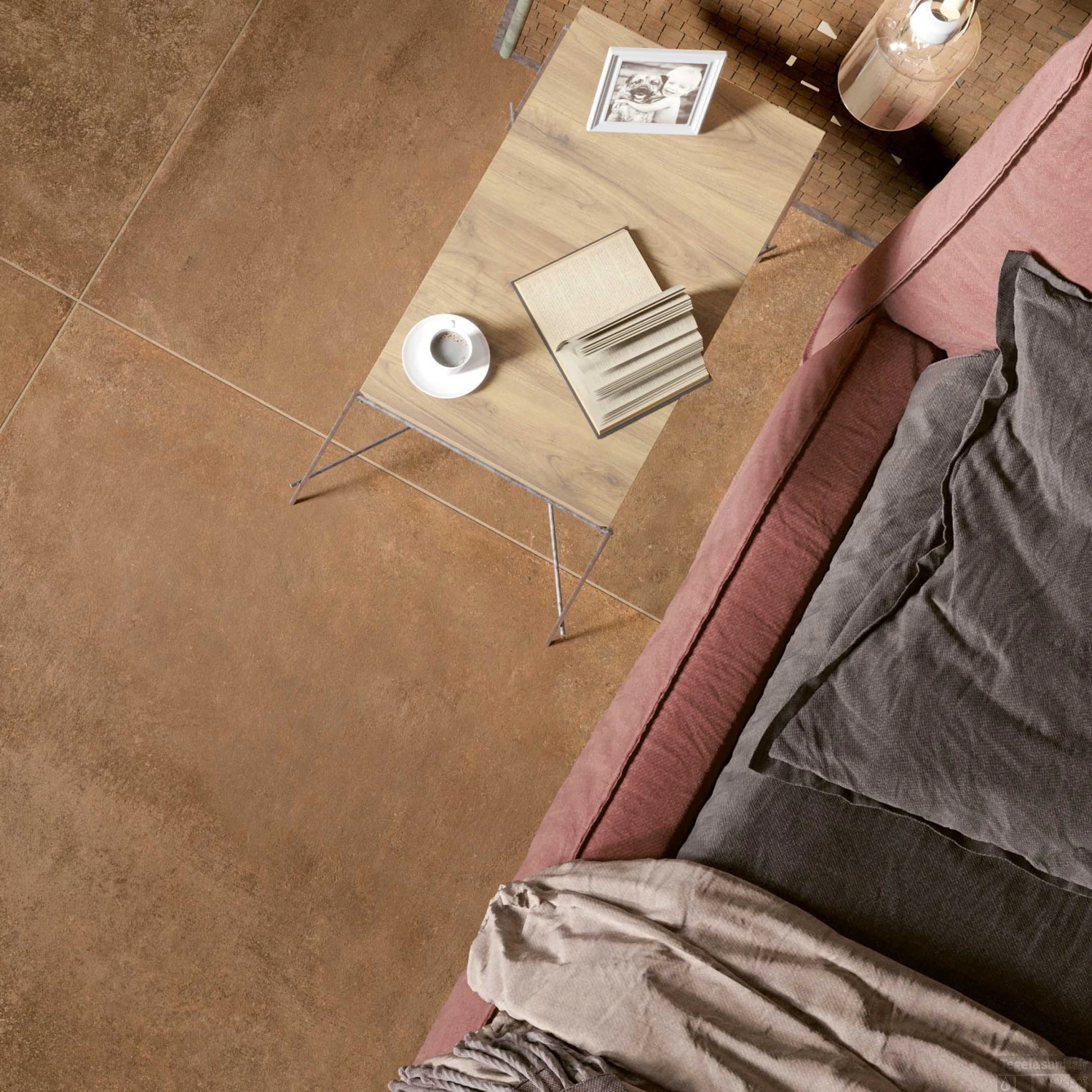 Vloertegel Serenissima Studio 50 100x100 Cm Terracotta (Doosinhoud 1m2) 5 Vloertegel Serenissima Studio 50 100x100 Cm Terracotta (Doosinhoud 1m2) - Afbeelding 3