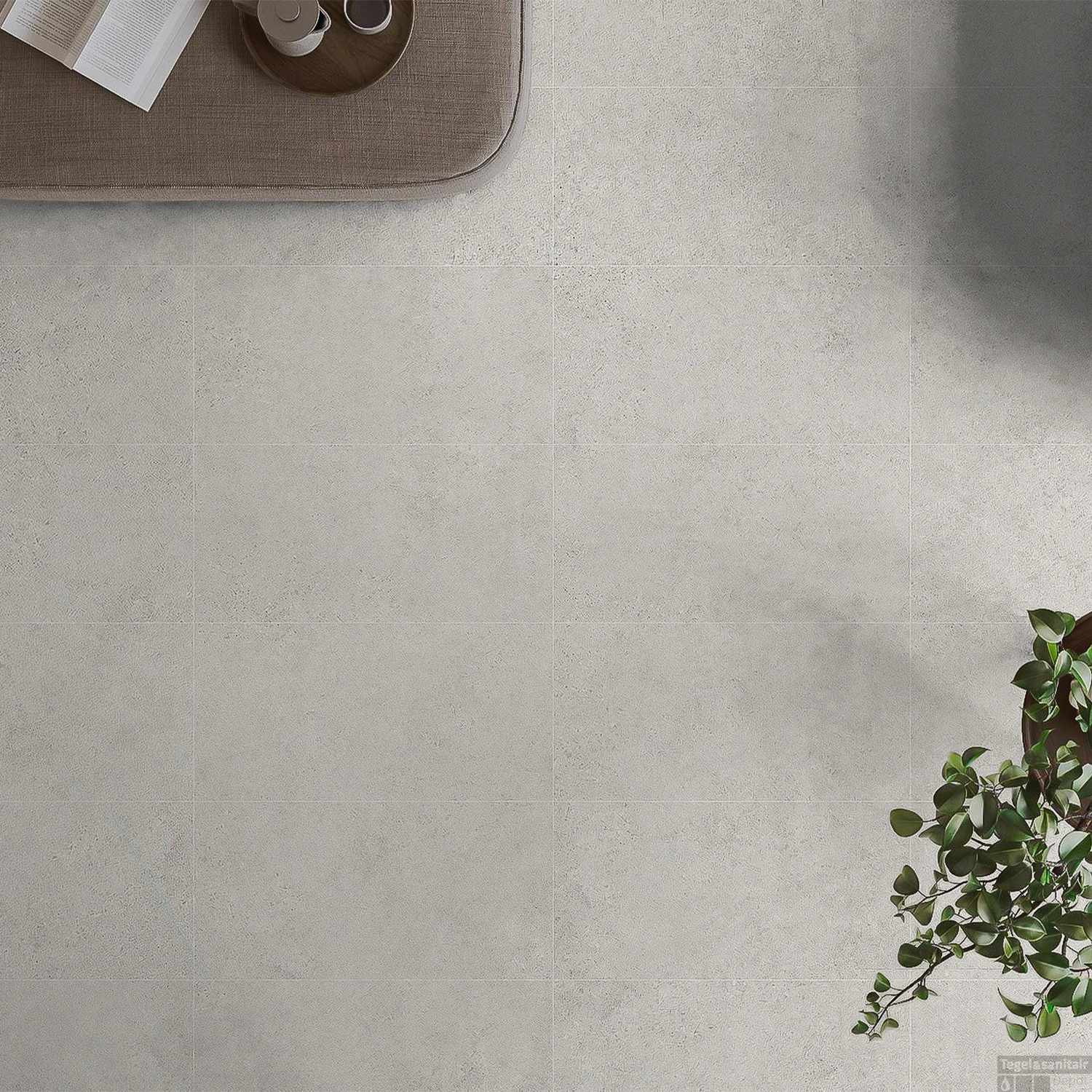 Vloertegels Rak Paleo 60x120cm Mat Wit (Doosinhoud 1,44m2) 4 Vloertegels Rak Paleo 60x120cm Mat Wit (Doosinhoud 1,44m2) - Afbeelding 2