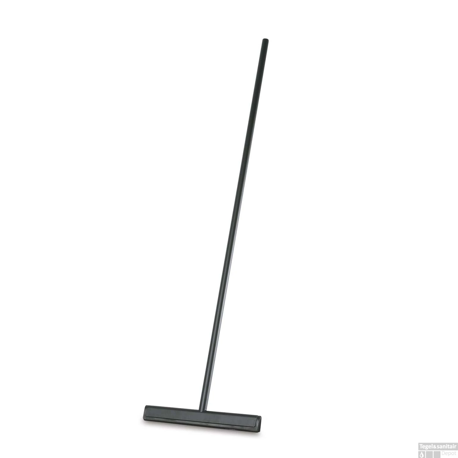 Vloerwisser Luca Sanitair Met Ophanghaakje 32x125 Cm Mat Zwart 3 Vloerwisser Luca Sanitair Met Ophanghaakje 32x125 Cm Mat Zwart