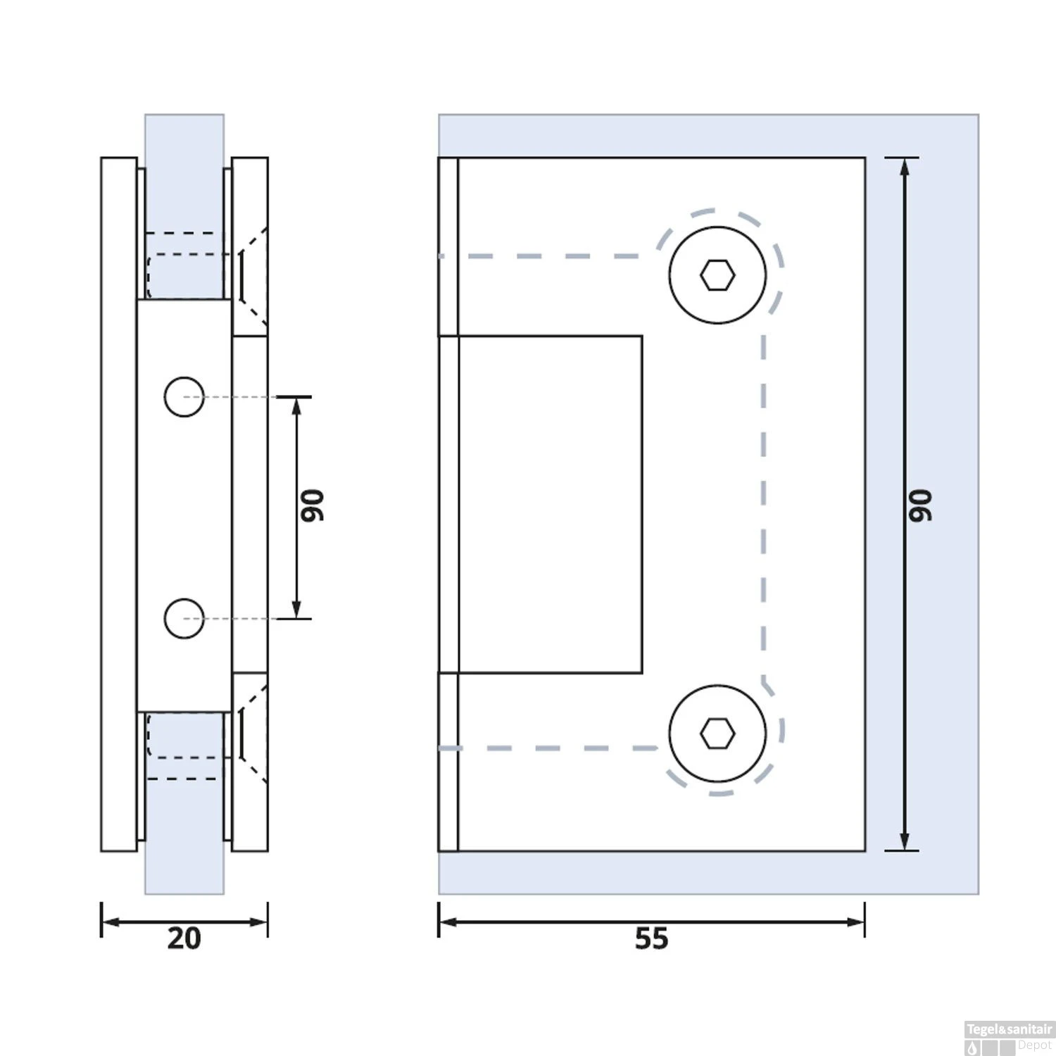 Wandbevestiging Just Creating 2 Stuks T.b.v. W1 Of W2 Goud 4 Wandbevestiging Just Creating 2 Stuks T.b.v. W1 Of W2 Goud - Afbeelding 2