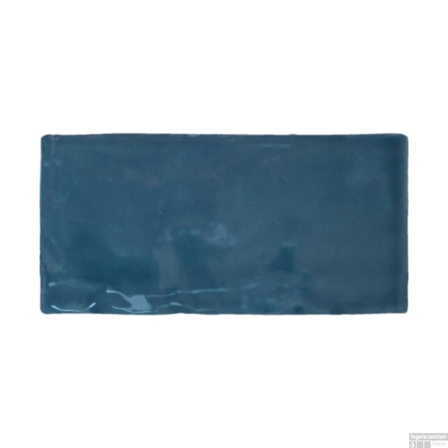 Wandtegel Atlas Marine Brillo 7.5x15 Cm Glans Donker Blauw (Doosinhoud 0.5 M2)