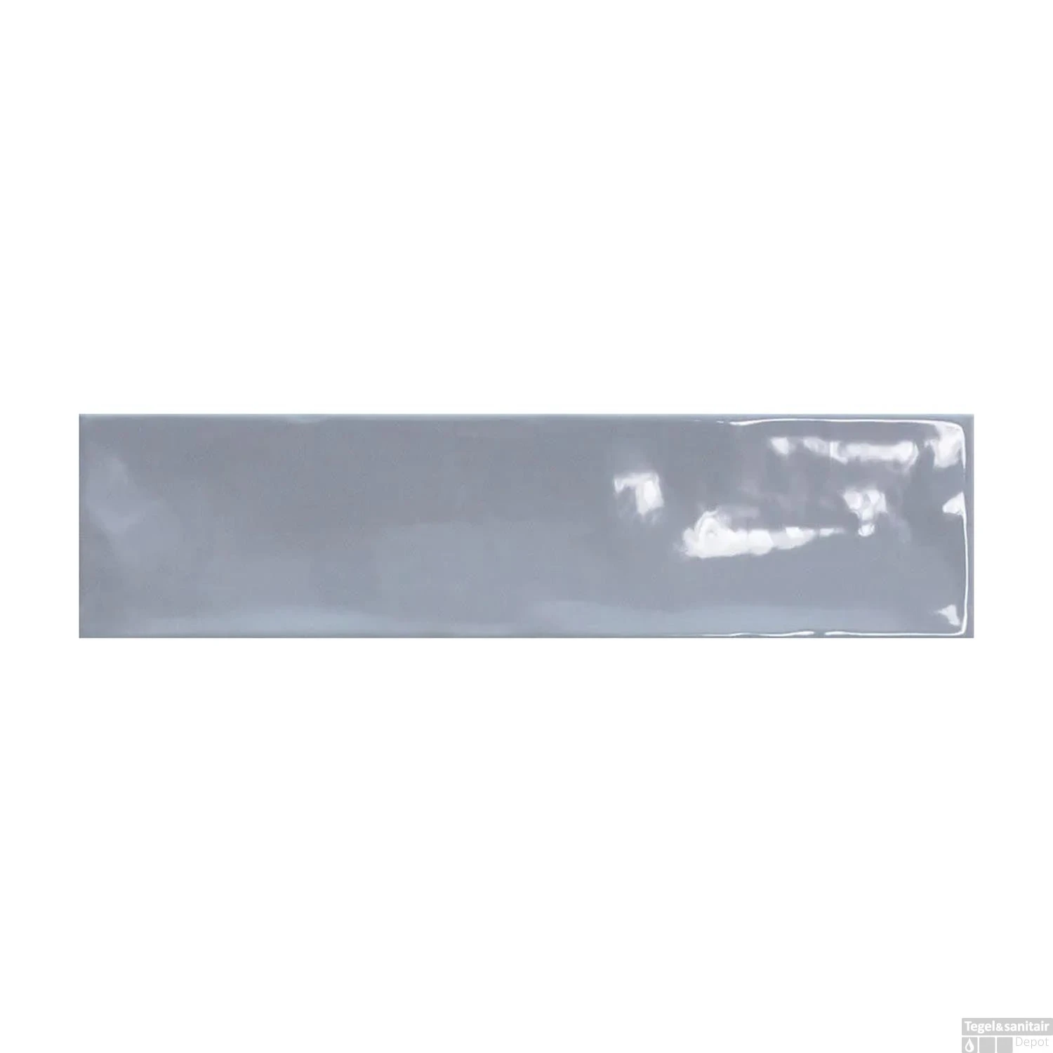 Wandtegel Azulejo Bali Azul Cielo 6.5x25 Cm Glans Blauw (doosinhoud 0.82 M2) - Afbeelding 2