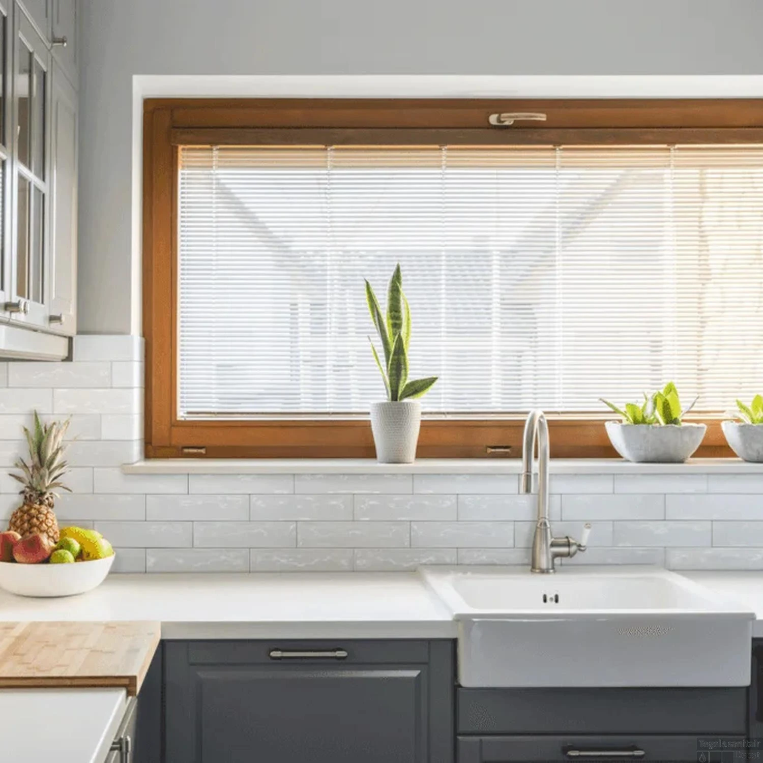 Wandtegel Azulejo Bali Blanco 6.5x25 Cm Glans Wit (doosinhoud 0.82 M2)