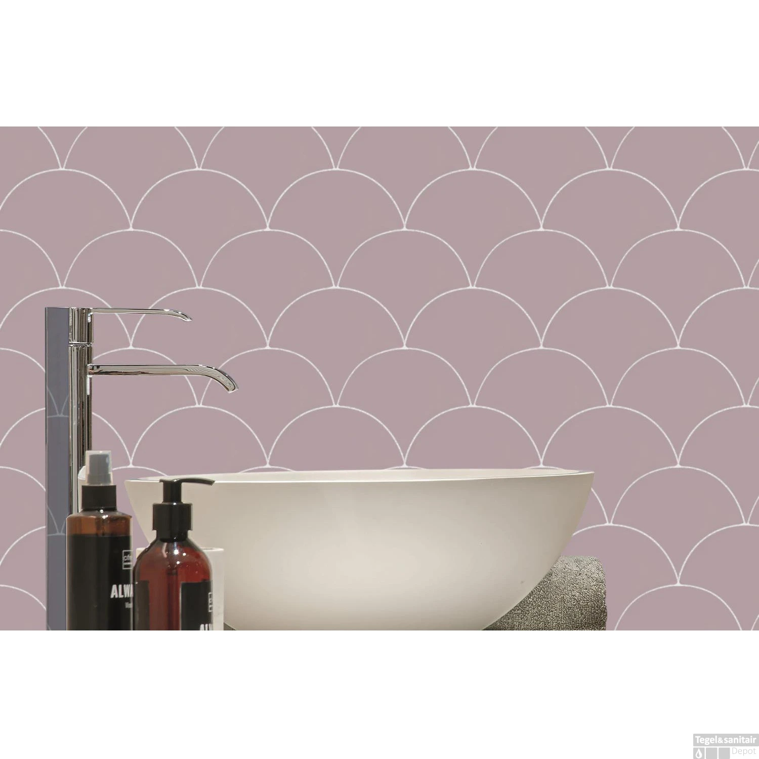 Wandtegel Js Stone Visschub Escama 13,4 X 15 Cm Glanzend Roze (Doosinhoud 0.53 M2) 3 Wandtegel Js Stone Visschub Escama 13,4 X 15 Cm Glanzend Roze (Doosinhoud 0.53 M2)