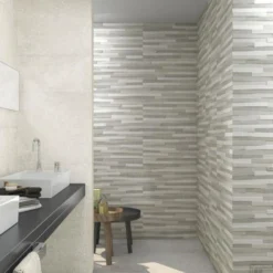 Wandtegels Wandtegel Pierre Snow 30x60 Rett (Doosinhoud 1,26 M²) -Goedkope Stijl Baden Winkel wandtegel pierre snow 30x60 rett doosinhoud 1 26 m sfeer