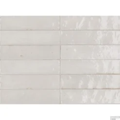 Wandtegel Piet Boon Glaze Tile White 6x24 Cm Wit (Doosinhoud: 0,52 M²)