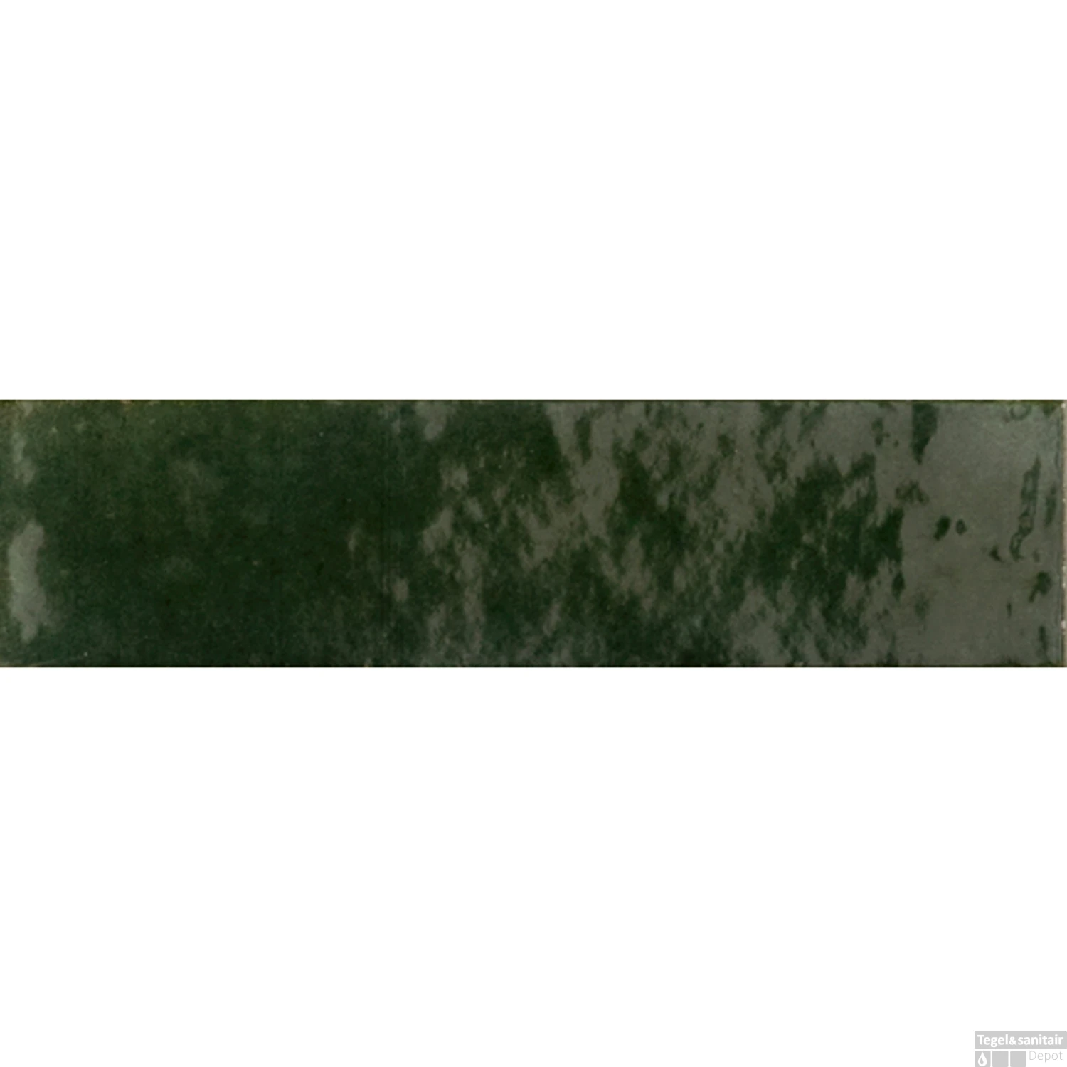 Wandtegel Ragno Look Oliva 6x24 Cm Glans Donker Groen (doosinhoud 0.52 M2) 4 Wandtegel Ragno Look Oliva 6x24 Cm Glans Donker Groen (doosinhoud 0.52 M2) - Afbeelding 2