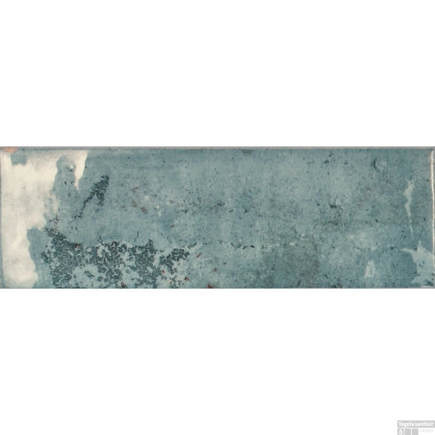 Wandtegel Tennessee Blue Keramiek 5,2x16,1 Cm (doosinhoud 0,71 M2)