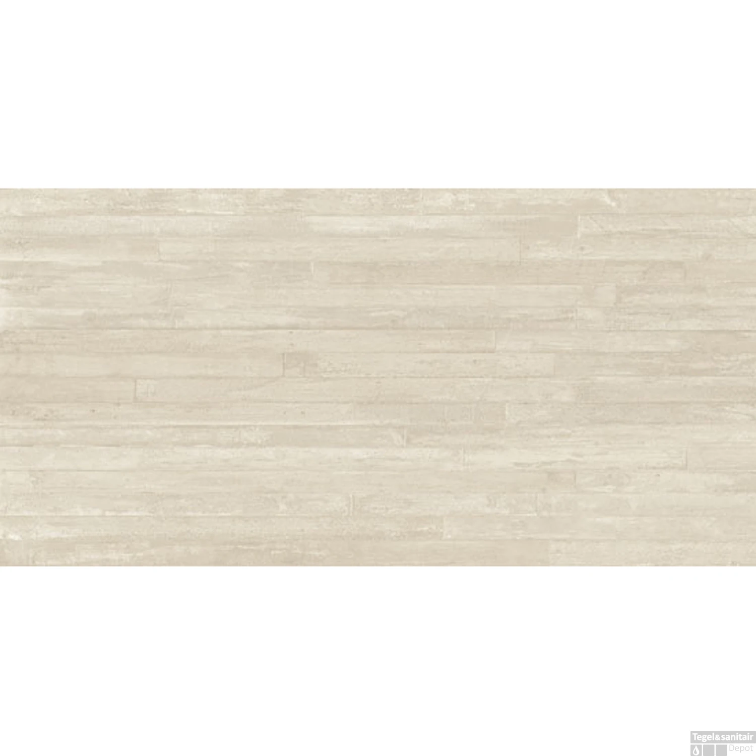 Wandtegel Vtwonen Raw Casa Decor 3D 80x160 Cm Sand Beige (Doosinhoud: 2,56 M2)