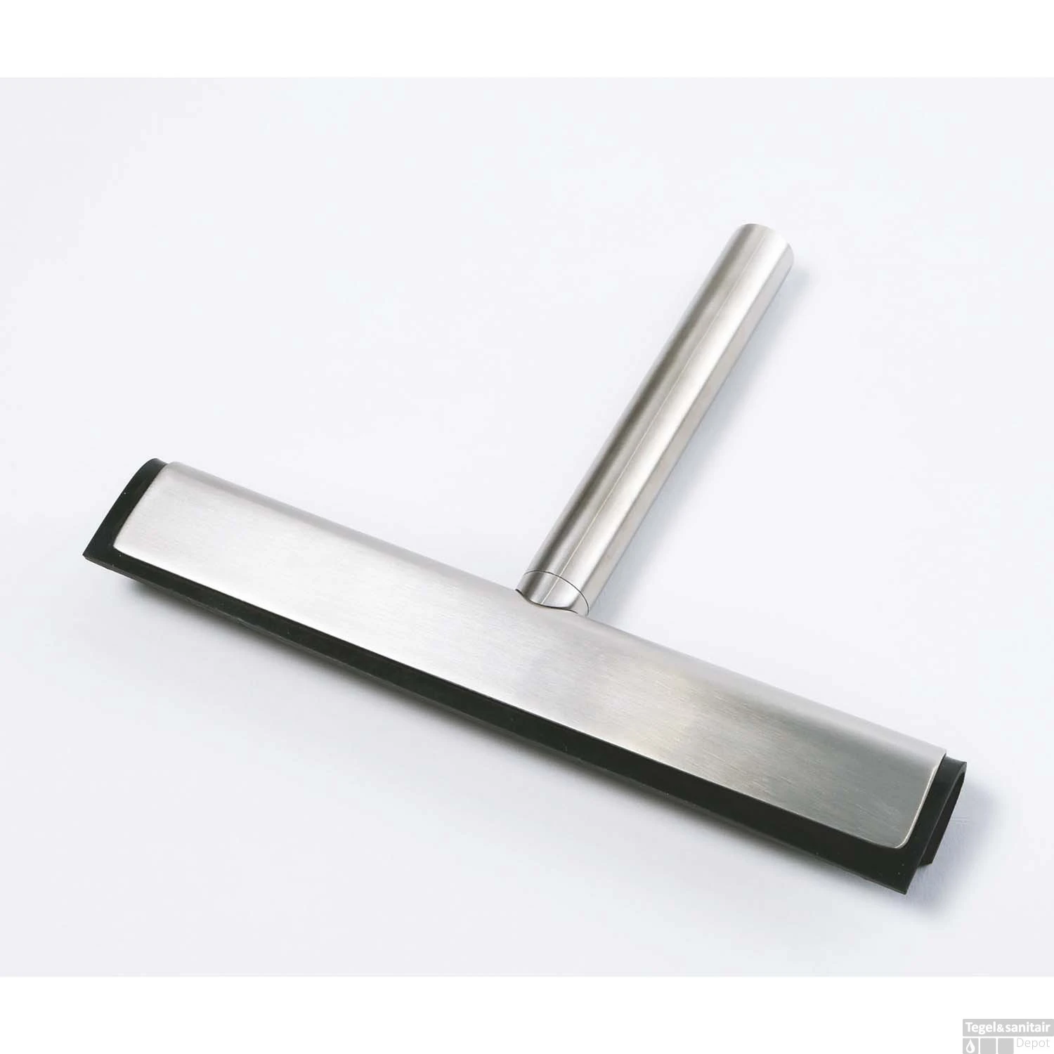 Wandwisser Luca Sanitair Met Ophanghaakje 25x20cm RVS Geborsteld 4 Wandwisser Luca Sanitair Met Ophanghaakje 25x20cm RVS Geborsteld - Afbeelding 2