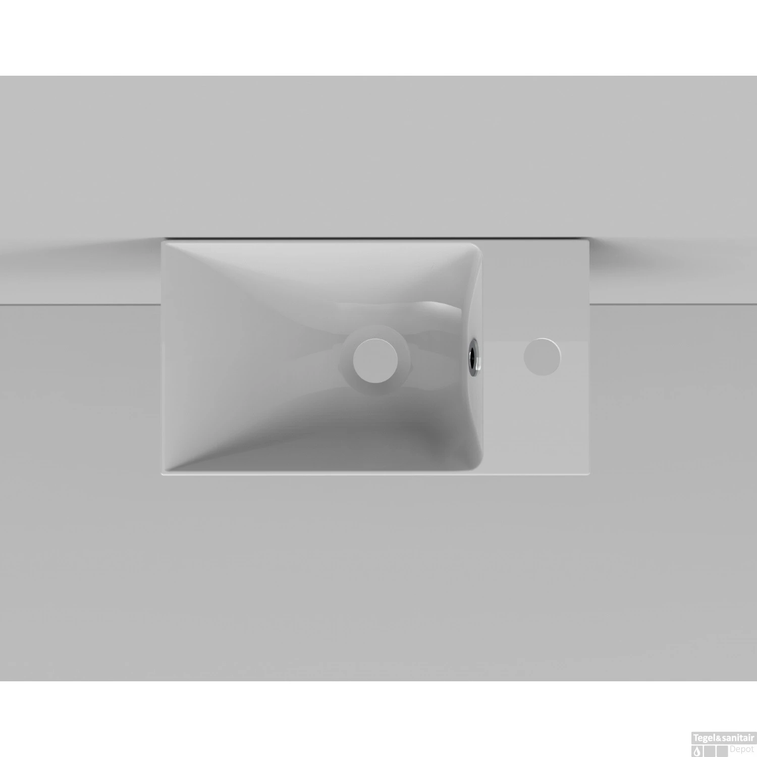 Fonteinset Industrieel BWS Frame Hangend 40 Cm Mat Zwart Aluminium Glans Wit (exclusief Kraan En Afvoer) 7 Fonteinset Industrieel BWS Frame Hangend 40 Cm Mat Zwart Aluminium Glans Wit (exclusief Kraan En Afvoer) - Afbeelding 5