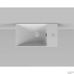 Fonteinset Industrieel BWS Frame Hangend 40 Cm Mat Zwart Aluminium Mat Wit (exclusief Kraan En Afvoer) -Goedkope Stijl Baden Winkel was116785 rb 190225