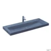 Wasblad Sanilux Compact Stone Hardsteen 100x38x5cm 1 Kraangat -Goedkope Stijl Baden Winkel wasblad sanilux compact pro 100 21100 1