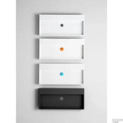 Wastafel Clou Wash Me 90x42x8 Cm Solid Surface Mat Wit -Goedkope Stijl Baden Winkel wash me concept d 3