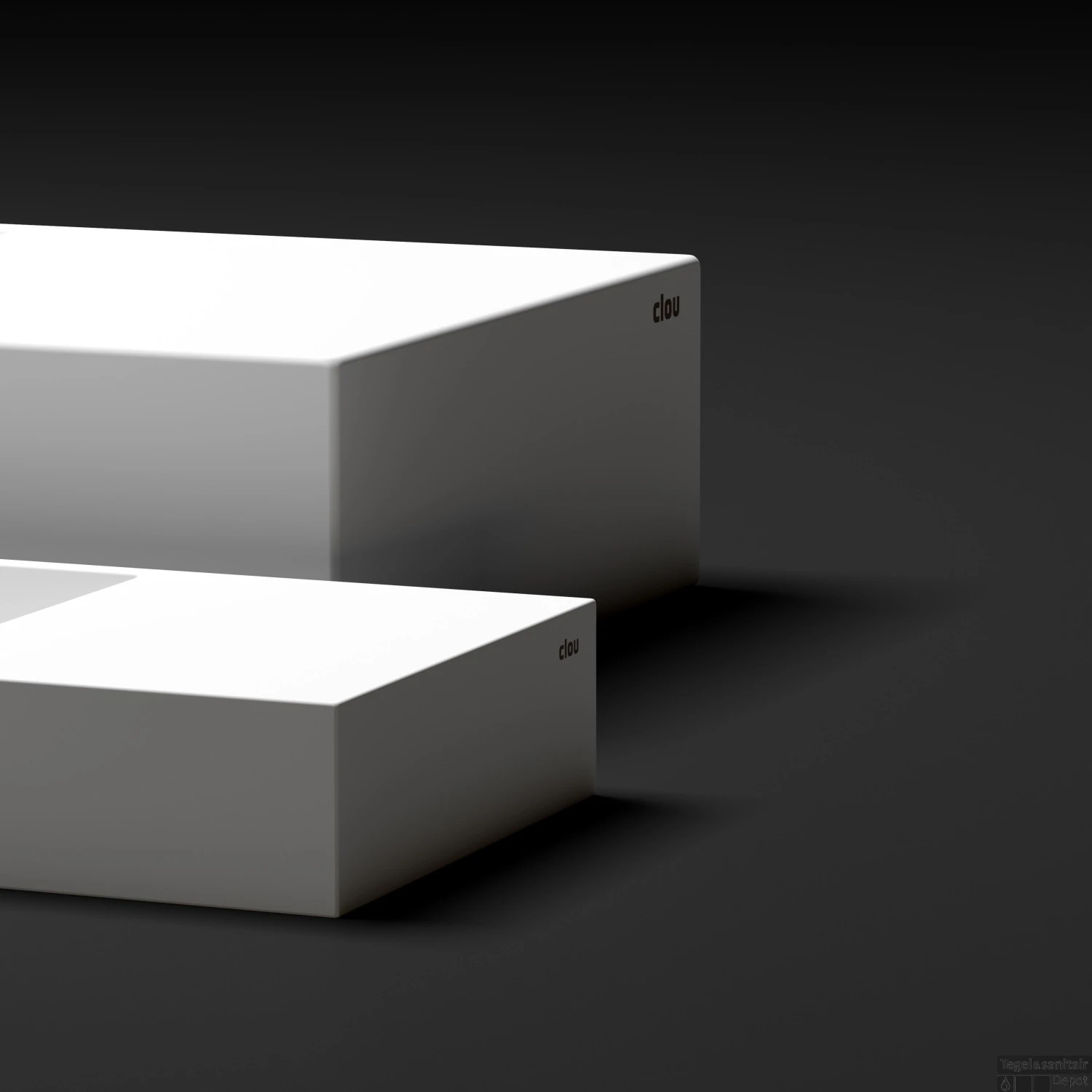 Wastafel Clou Wash Me 50x42x8 Cm Solid Surface Mat Wit 6 Wastafel Clou Wash Me 50x42x8 Cm Solid Surface Mat Wit - Afbeelding 4