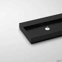 Wastafel Clou Wash Me 50x42x8 Cm Keramiek Mat Zwart -Goedkope Stijl Baden Winkel wash me detail a2