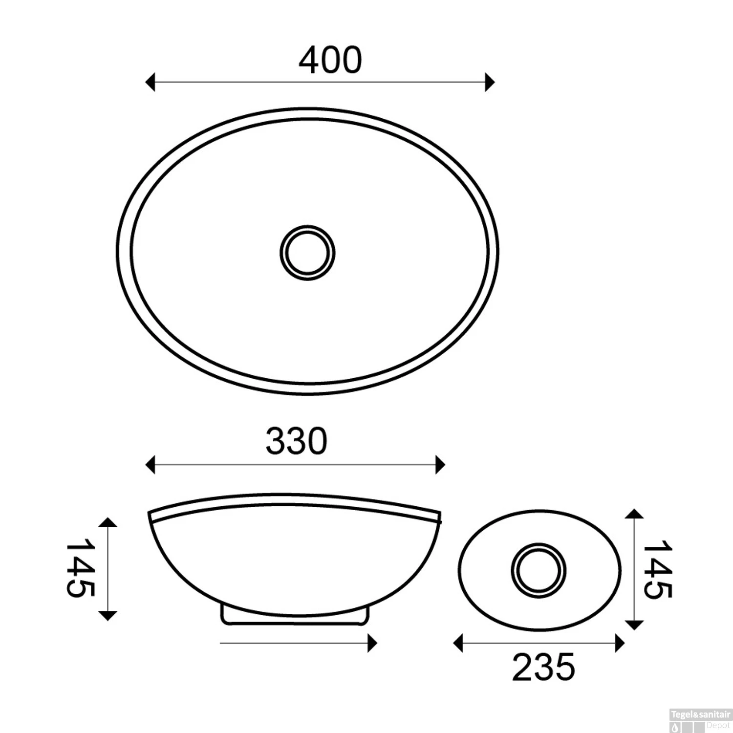 Waskompack Barco Keramiek 40x33x14.5 Cm RVS 4 Waskompack Barco Keramiek 40x33x14.5 Cm RVS - Afbeelding 2