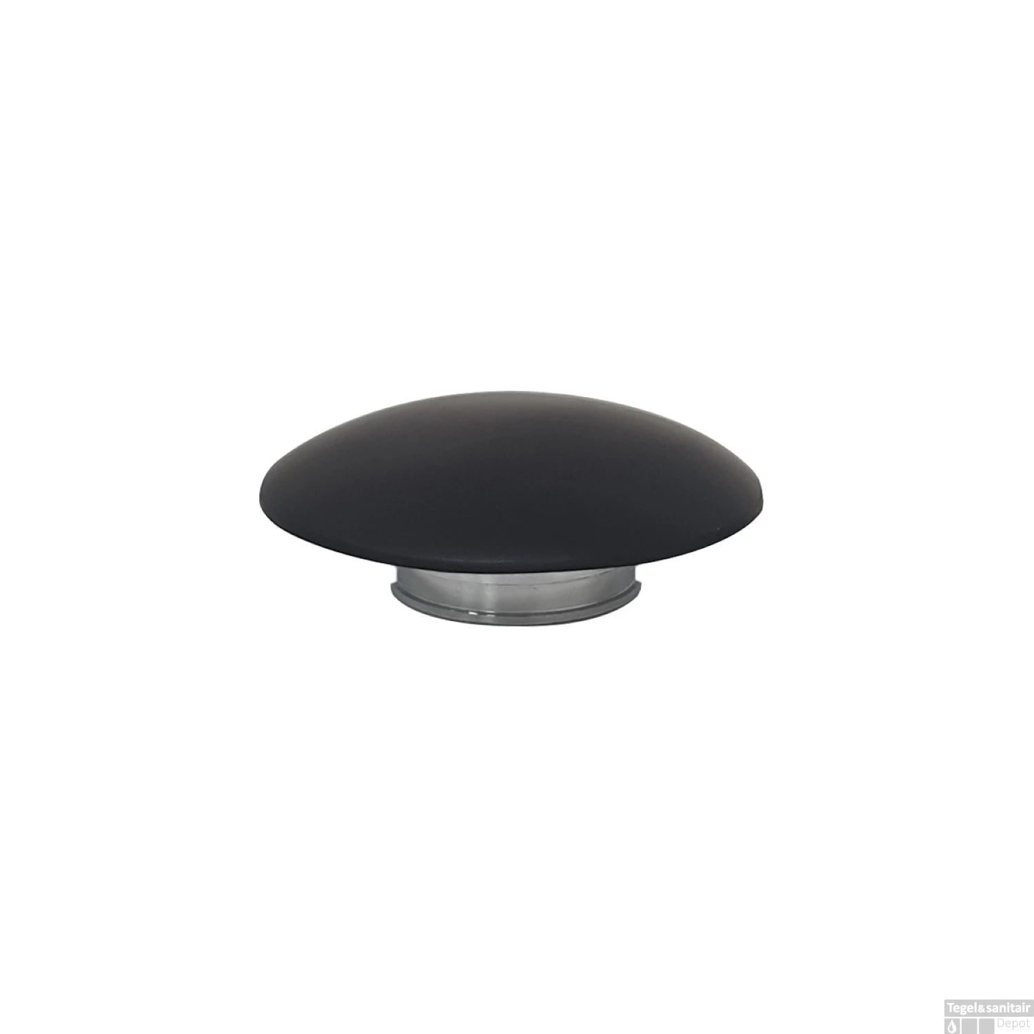 Waskom Boss & Wessing 43x13 Cm Solid Surface Mat Zwart 4 Waskom Boss & Wessing 43x13 Cm Solid Surface Mat Zwart - Afbeelding 2