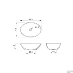 Waskom BWS Prince Cast Marble 49x34 Cm Ovaal Mat Groen 11 Waskom BWS Prince Cast Marble 49x34 Cm Ovaal Mat Groen -Goedkope Stijl Baden Winkel waskom bws prince cast marble 49x34 cm ovaal mat groen tec 1