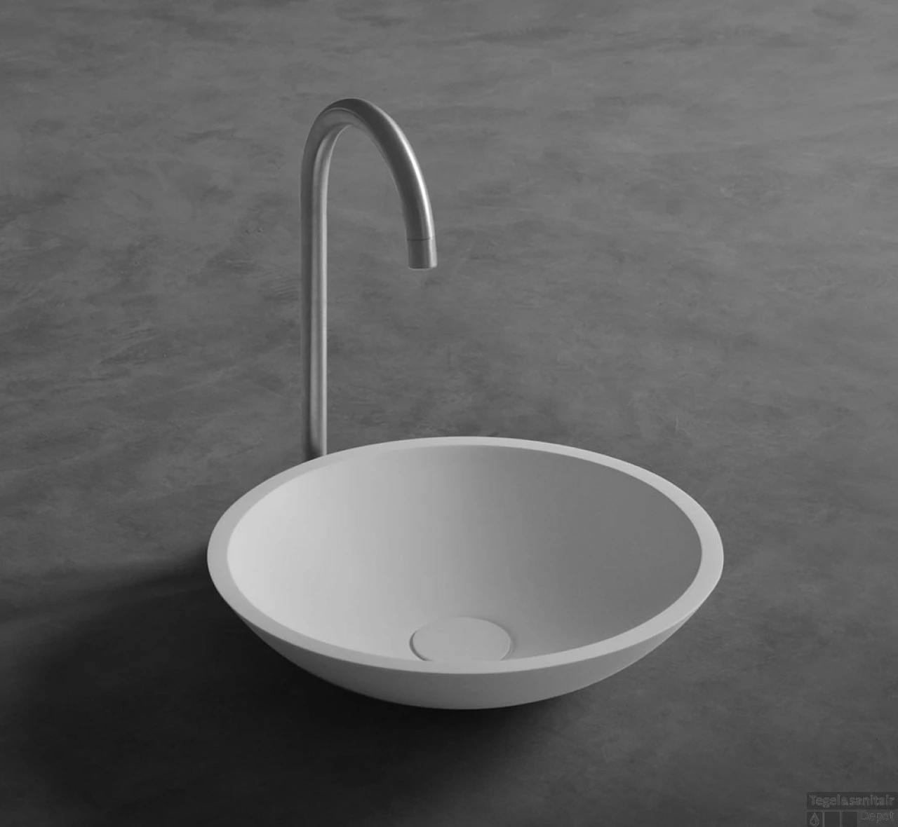 Opbouw Waskom Ideavit Solidfox 35x9 Cm Solid Surface Mat Wit 3 Opbouw Waskom Ideavit Solidfox 35x9 Cm Solid Surface Mat Wit