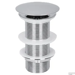 Wastafel Afvoerplug Differnz Always Open 10 Cm Chroom