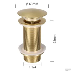 Wastafel Afvoerplug Differnz Pop Up Design 9.8 Cm Goud 7 Wastafel Afvoerplug Differnz Pop Up Design 9.8 Cm Goud -Goedkope Stijl Baden Winkel wastafel afvoerplug differnz pop up design 9.8 cm goud tech