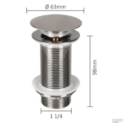 Wastafel Afvoerplug Differnz Pop Up Design 9.8 Cm Mat Chroom 7 Wastafel Afvoerplug Differnz Pop Up Design 9.8 Cm Mat Chroom -Goedkope Stijl Baden Winkel wastafel afvoerplug differnz pop up design 9.8 cm mat chroom tech