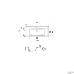 Wastafel Boss & Wessing 1 Kraangat 45x100 Cm Rechthoek Keramiek Antraciet 5 Wastafel Boss & Wessing 1 Kraangat 45x100 Cm Rechthoek Keramiek Antraciet -Goedkope Stijl Baden Winkel wastafel boss wessing 1 kraangat 45x100 cm rechthoek keramiek antraciet tech