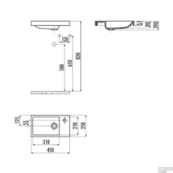 Wastafel Boss & Wessing Elmas 25x45 Cm Keramiek Wit 5 Wastafel Boss & Wessing Elmas 25x45 Cm Keramiek Wit -Goedkope Stijl Baden Winkel wastafel boss wessing elmas 25x45 cm keramiek wit tech