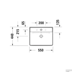 Wastafel Duravit D-Neo Met Overloop Kraanvlak Zonder Kraangat 55 Cm Hoogglans Wit -Goedkope Stijl Baden Winkel wastafel duravit d neo inbouw met overloop kraanvlak zonder kraangat 55 cm hoogglans wit tech