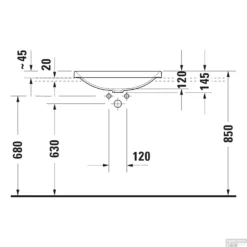 Wastafel Duravit D-Neo WonderGliss Inbouw Zonder Kraangat 60 Cm Hoogglans Wit 9 Wastafel Duravit D-Neo WonderGliss Inbouw Zonder Kraangat 60 Cm Hoogglans Wit -Goedkope Stijl Baden Winkel wastafel duravit d neo wondergliss inbouw zonder kraangat 60 cm hoogglans wit tech2